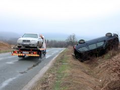 Автомобил се обърна на пътя Велико Търново – Павликени