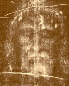 Образът на Христос, отпечатан върху Туринската плащеница, Турино, Италия