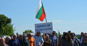 Над 300 души протестираха в с. Горна Липница