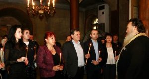 Водосвет за старт на кампанията на ГЕРБ в Павликени