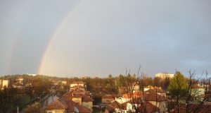 Мартенска дъга над Павликени