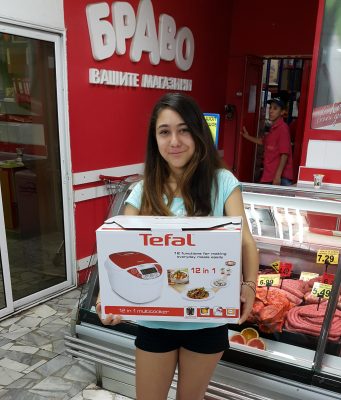 Мирослава Симеонова спечели мулти-кукър от томболата на „София мел“ и магазини БРАВО