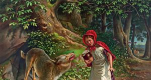 Историята на приказката за Червената шапчица