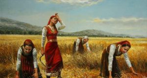 „Жетва е сега, пейте робини.“