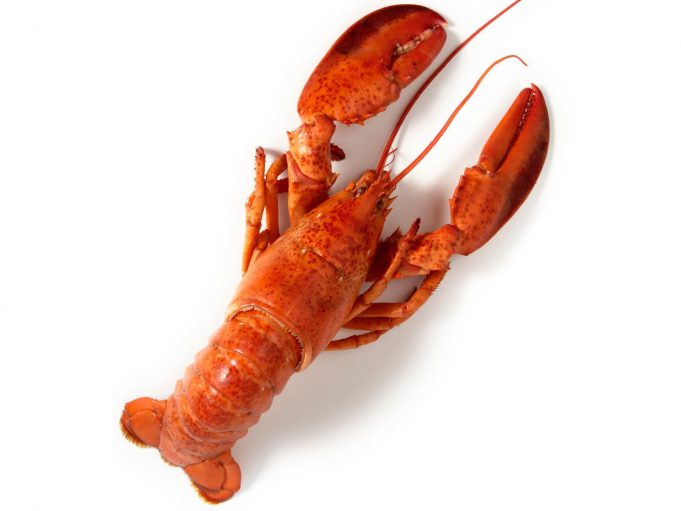 Омар с масло