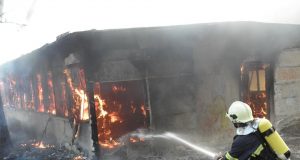 Животни са загинали при пожар в селскостопанска постройка в Павликени, няма пострадали хора