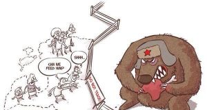 Урок по история и съвременна политика за местни руски гъзеблизци и куродръжки