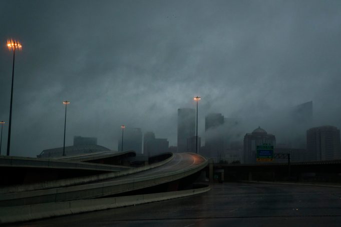 Ураганът Harvey в Houston, TX