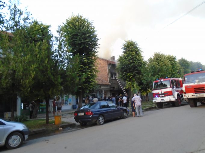 Пожар в Павликени