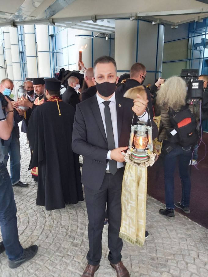 Активен борец против фашизма пренесе благодатния огън от София до Павликени