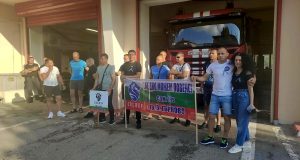 Протест на пожарникари от Велико Търново, Горна Оряховица и Павликени
